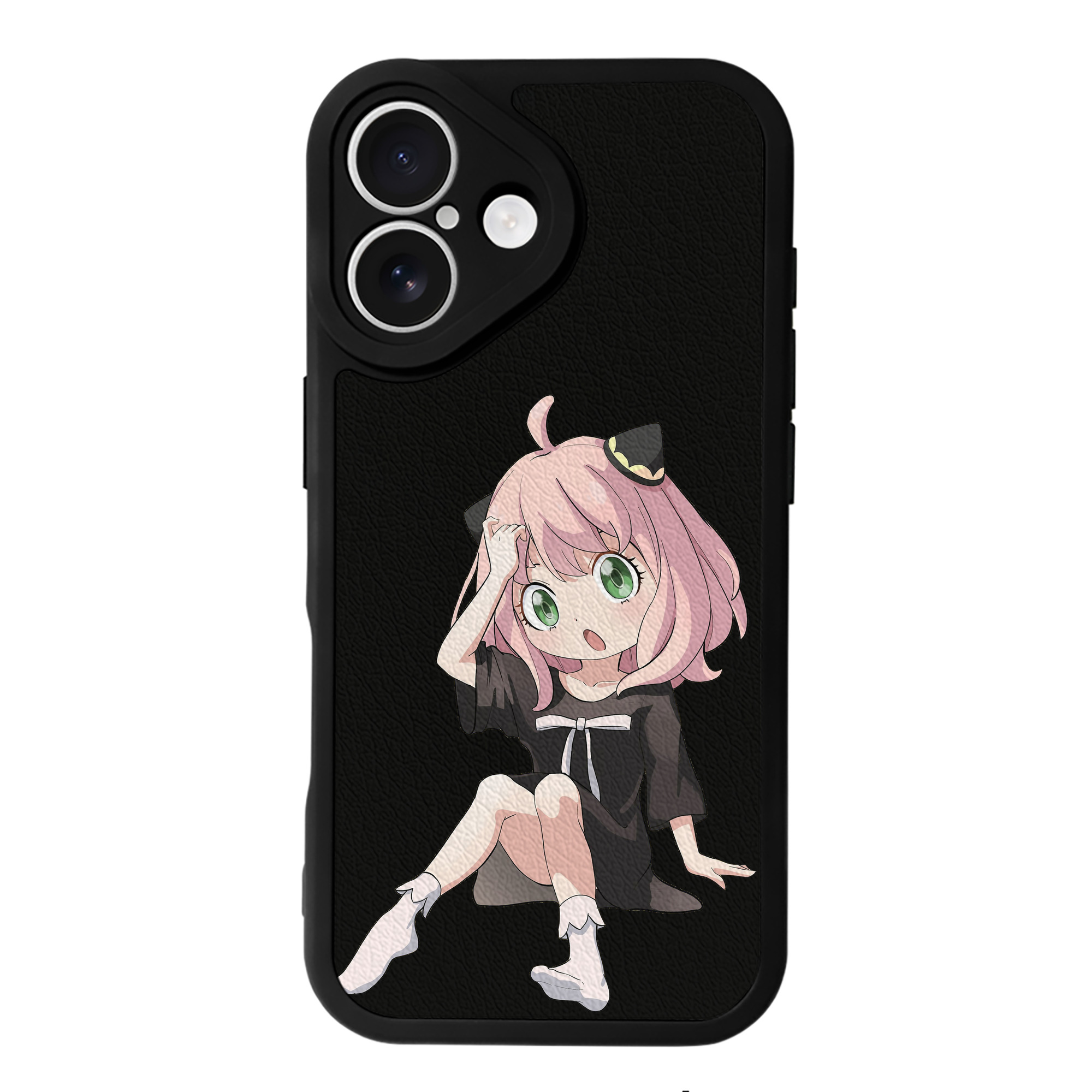 （画像用） SPY×FAMILY间谍家家酒 【iPhone 16シリーズ対応】シリコンスマホケース（レザー調） 材質：シリコン